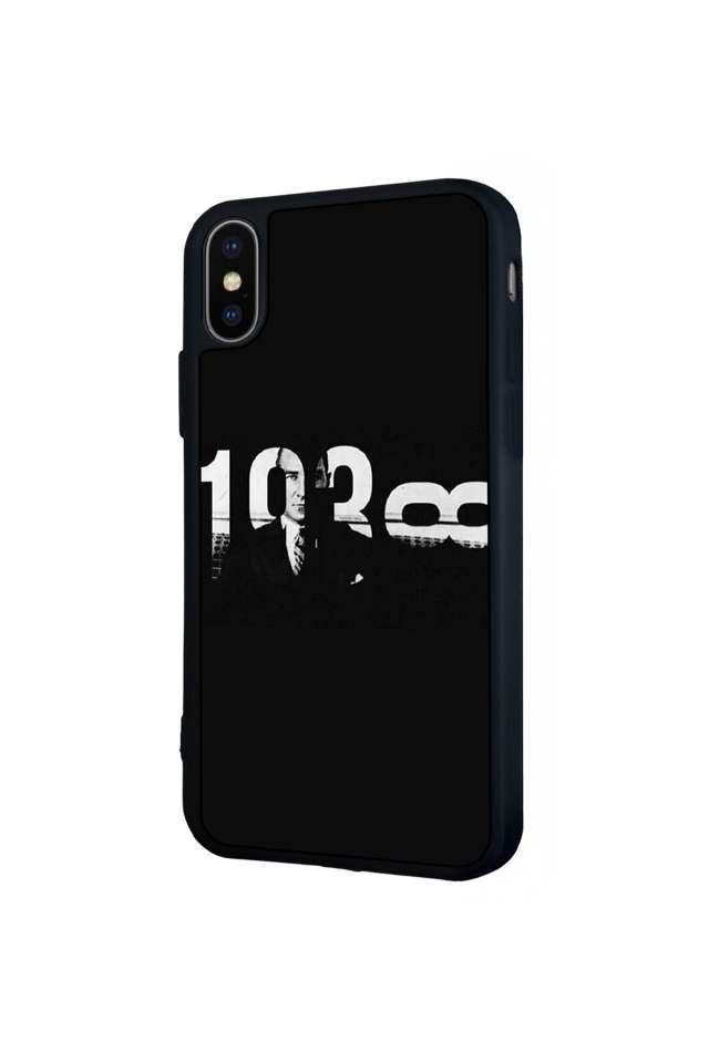 iPhone X/ XS Uyumlu Mustafa Kemal Ataturk Tasarımlı Glossy Premium Kılıf