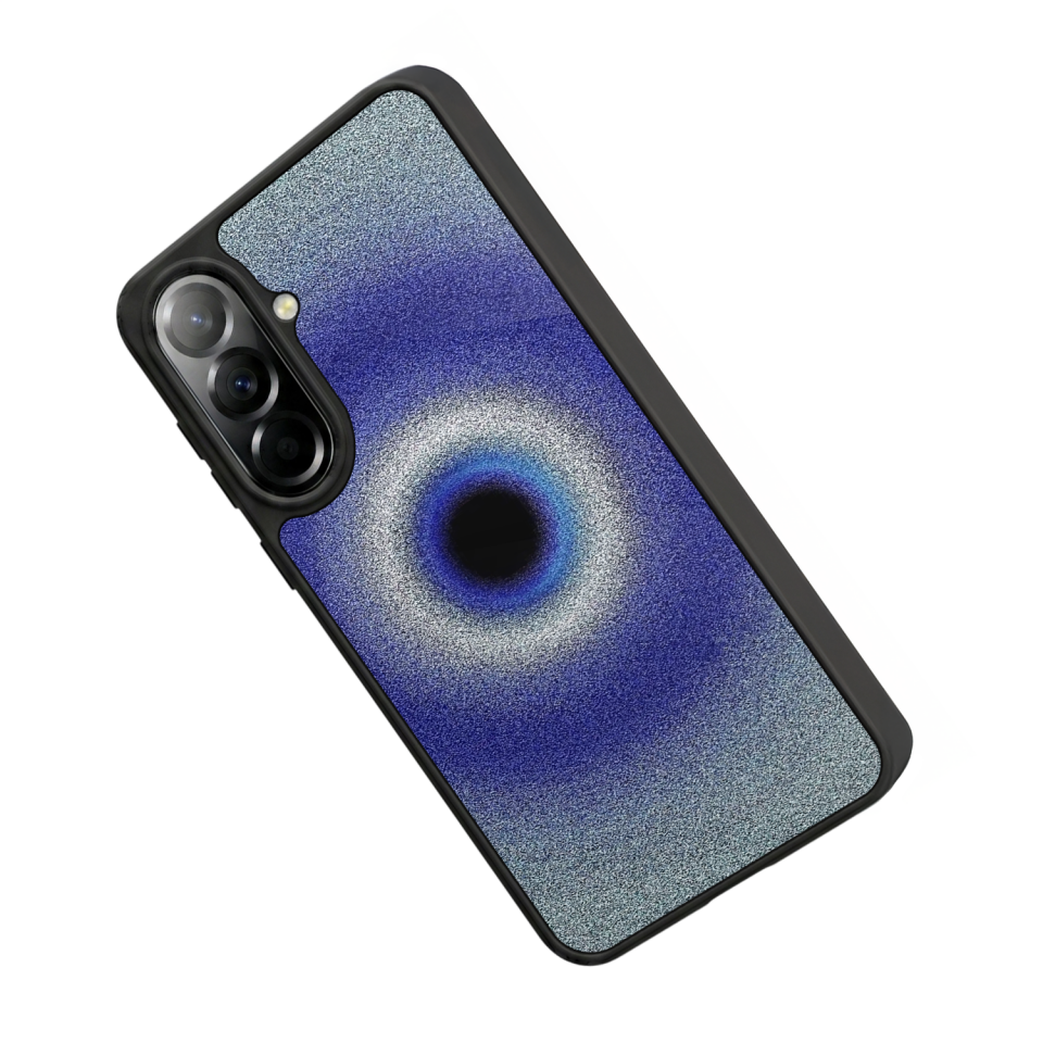 Samsung Galaxy A57 Uyumlu Nazar Tasarımlı Glossy Premium Kılıf
