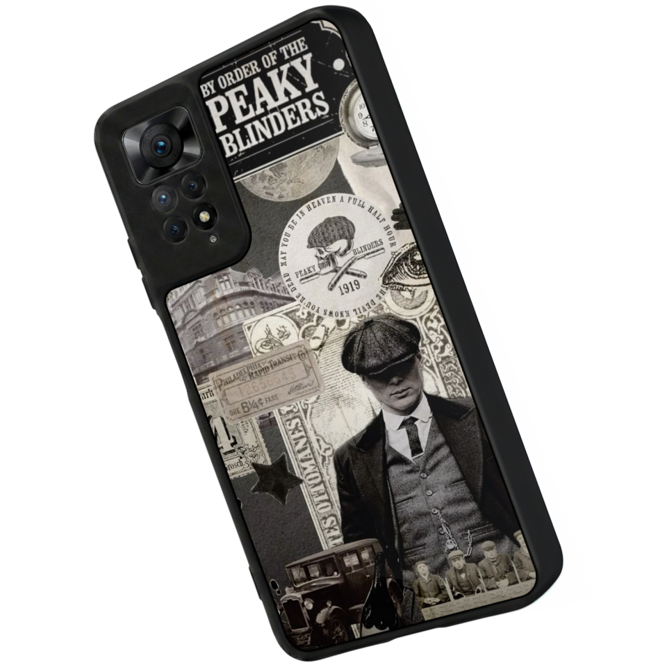 Xiaomi Redmi Note 11 Pro Uyumlu Peaky Blinders Tasarımlı Glossy Premium Kılıf