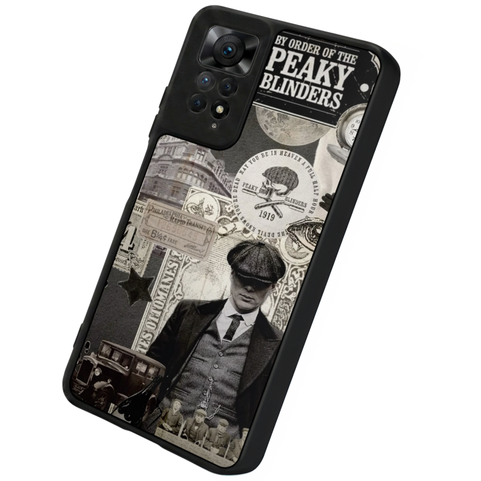 Xiaomi Redmi Note 11 Pro Uyumlu Peaky Blinders Tasarımlı Glossy Premium Kılıf
