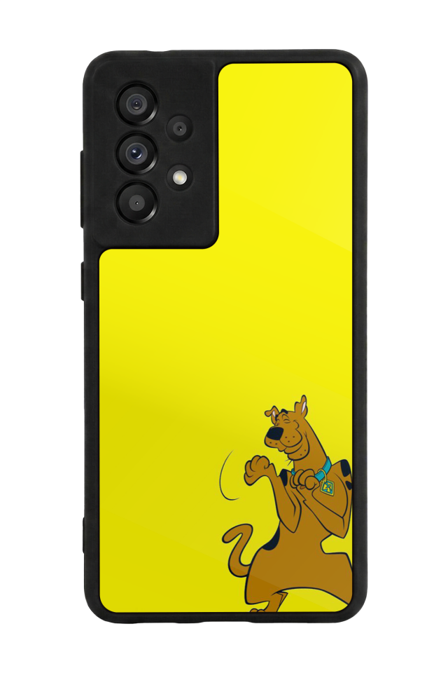 Samsung Galaxy A73 Uyumlu Scooby Doo Tasarımlı Glossy Premium Kılıf