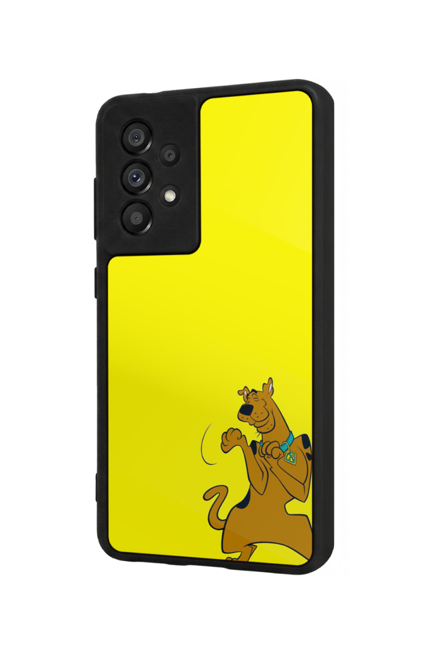 Samsung Galaxy A73 Uyumlu Scooby Doo Tasarımlı Glossy Premium Kılıf