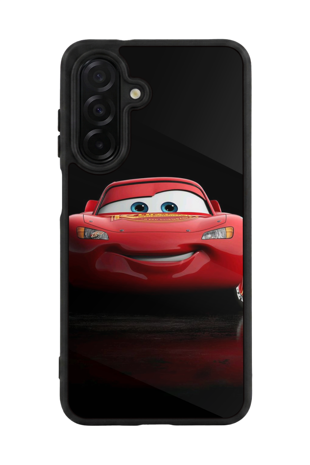 Samsung Galaxy A36 Uyumlu Şimsek McQueen Tasarımlı Glossy Premium Kılıf