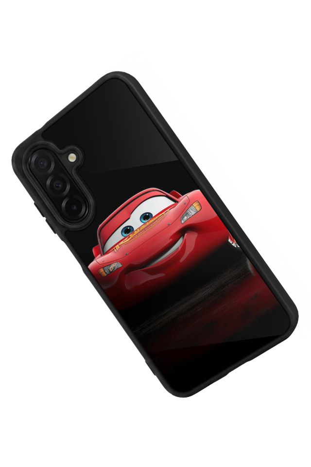 Samsung Galaxy A36 Uyumlu Şimsek McQueen Tasarımlı Glossy Premium Kılıf
