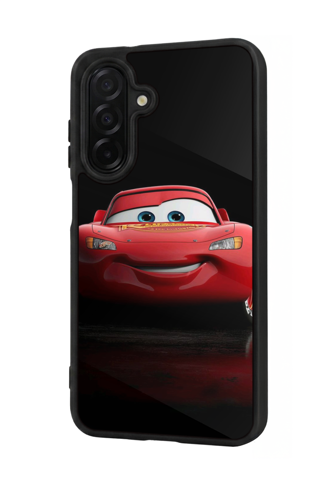 Samsung Galaxy A36 Uyumlu Şimsek McQueen Tasarımlı Glossy Premium Kılıf