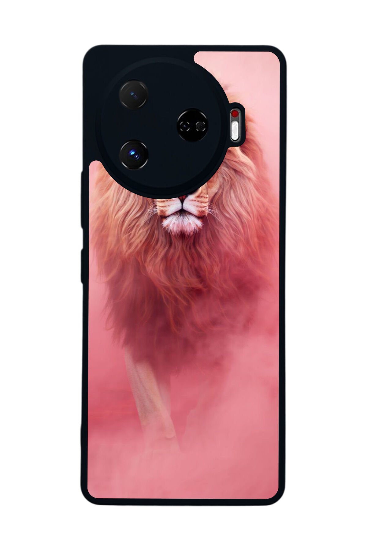 Tecno Camon 30 Pro Uyumlu Aslan Tasarımlı Glossy Premium Kılıf