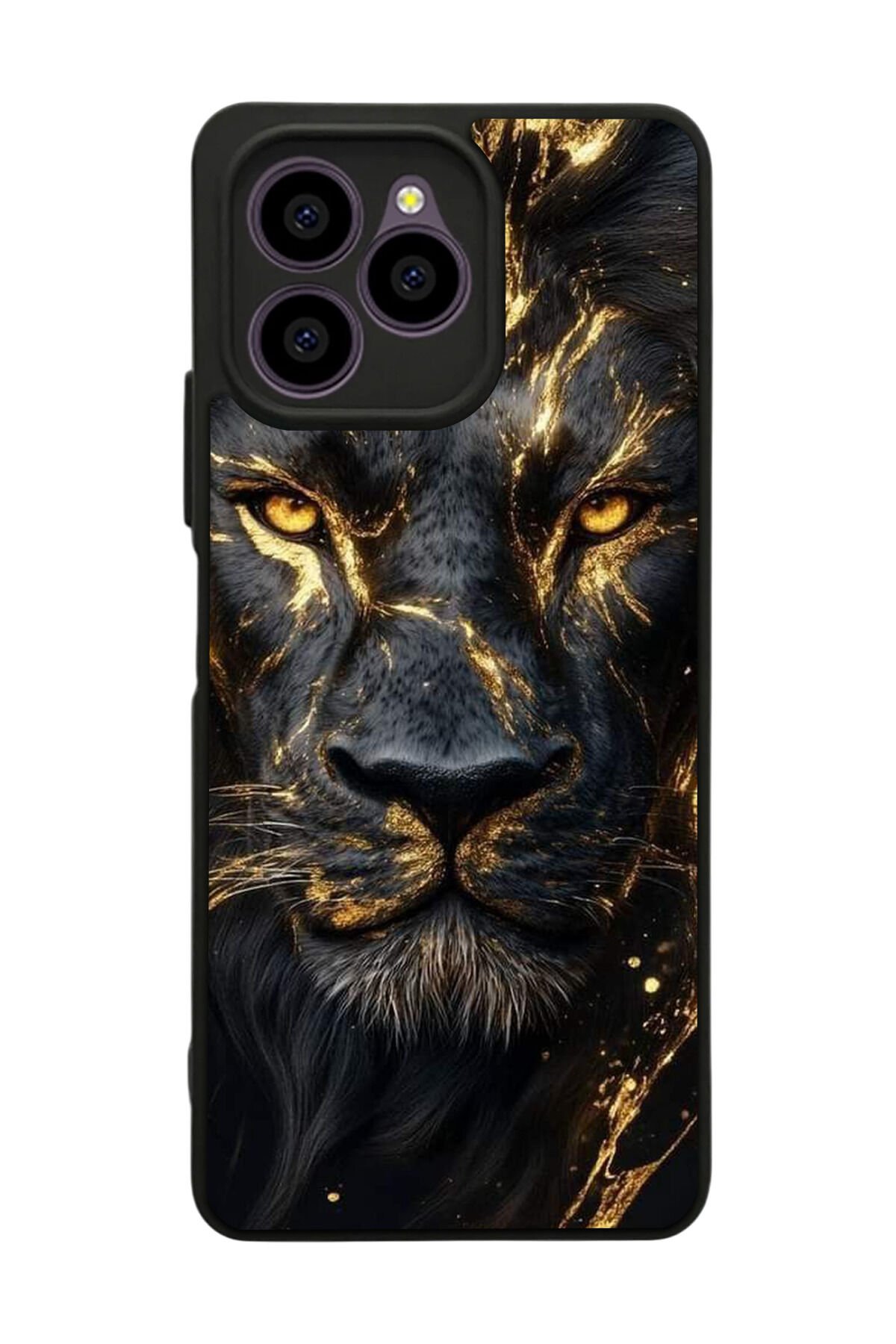 Omix X6 Uyumlu Aslan Tasarımlı Glossy Premium Kılıf