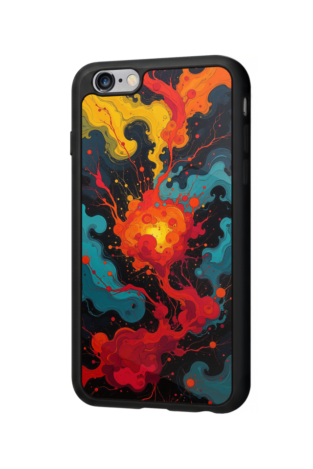 iPhone 6 Plus Uyumlu Abstract Tasarımlı Glossy Premium Kılıf