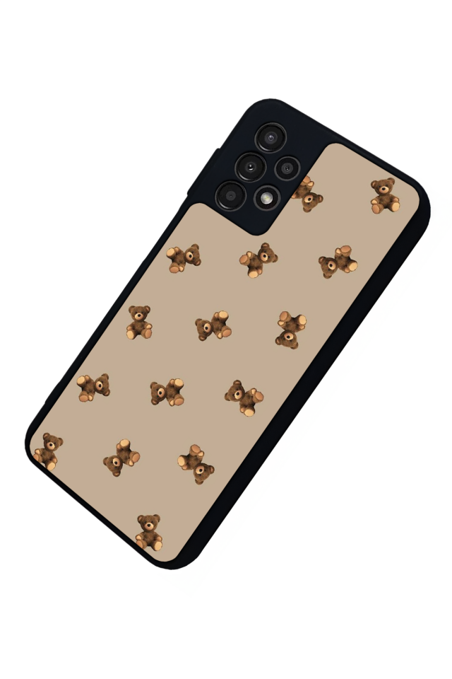 Samsung Galaxy A13 Uyumlu Ayı Tasarımlı Glossy Premium Kılıf