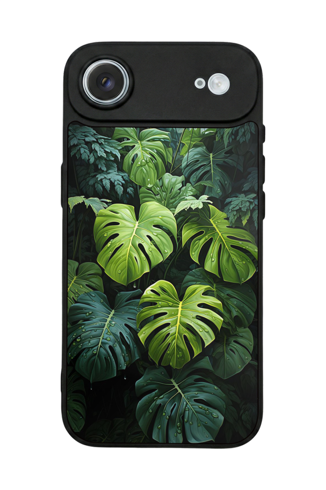 iPhone 17 Air Uyumlu Botanik Tasarımlı Glossy Premium Kılıf