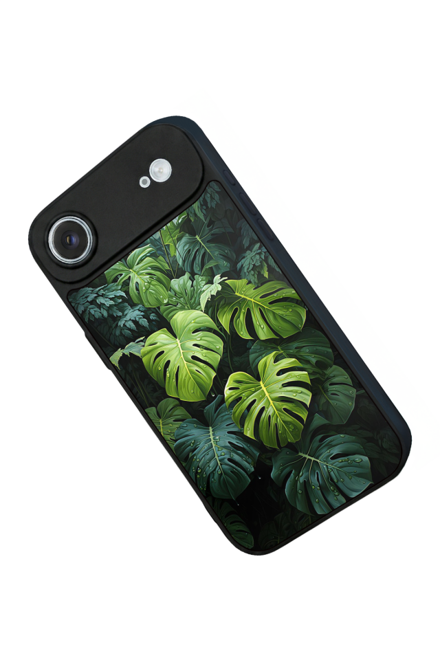 iPhone 17 Air Uyumlu Botanik Tasarımlı Glossy Premium Kılıf