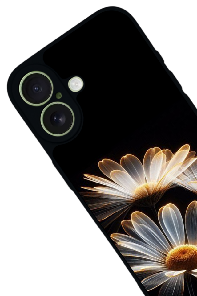 iPhone 17 Uyumlu Cicek Tasarımlı Glossy Premium Kılıf