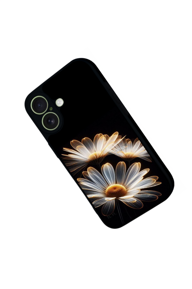 iPhone 17 Uyumlu Cicek Tasarımlı Glossy Premium Kılıf