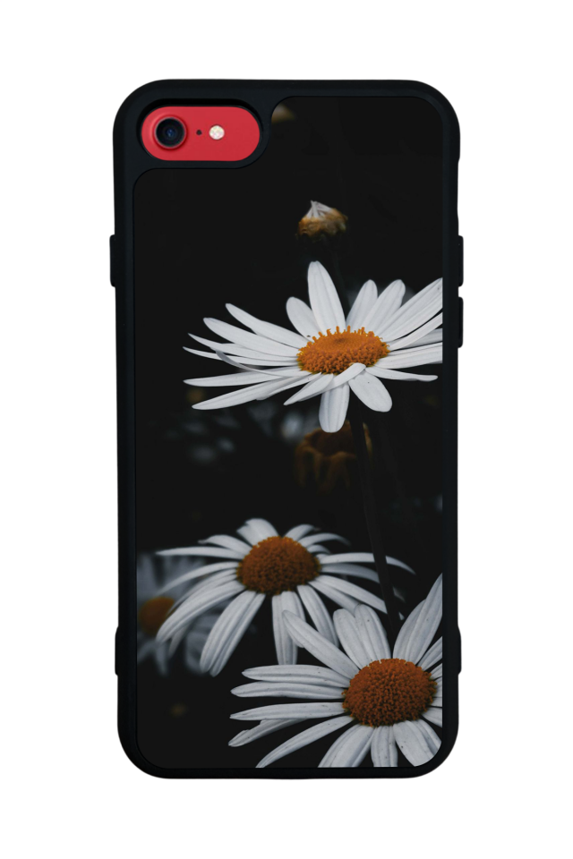 iPhone 7 Uyumlu Cicek Tasarımlı Glossy Premium Kılıf