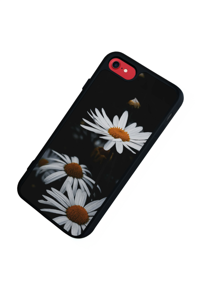 iPhone 7 Uyumlu Cicek Tasarımlı Glossy Premium Kılıf
