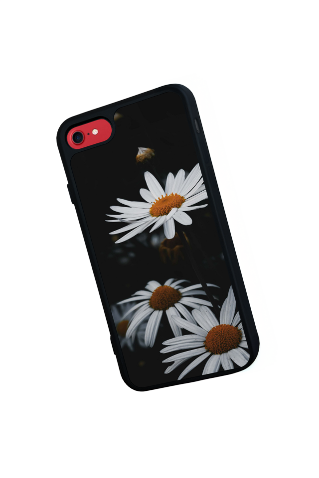 iPhone 7 Uyumlu Cicek Tasarımlı Glossy Premium Kılıf