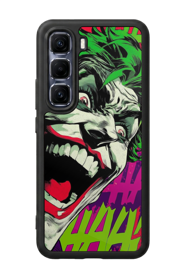 Infinix Hot 60 Pro Plus Uyumlu Joker Tasarımlı Glossy Premium Kılıf