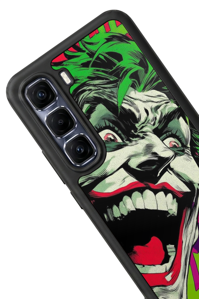 Infinix Hot 60 Pro Plus Uyumlu Joker Tasarımlı Glossy Premium Kılıf