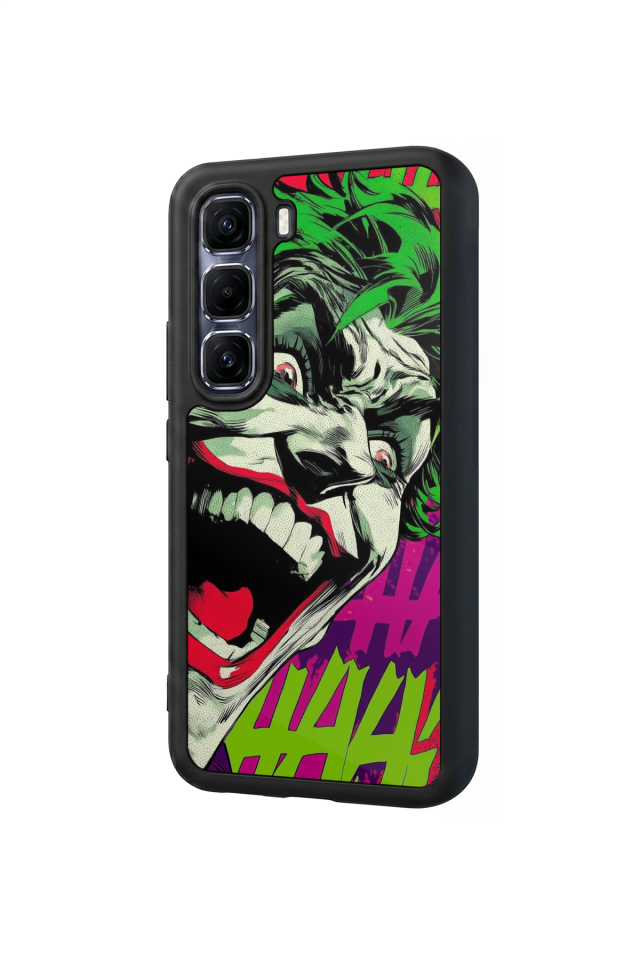 Infinix Hot 60 Pro Plus Uyumlu Joker Tasarımlı Glossy Premium Kılıf