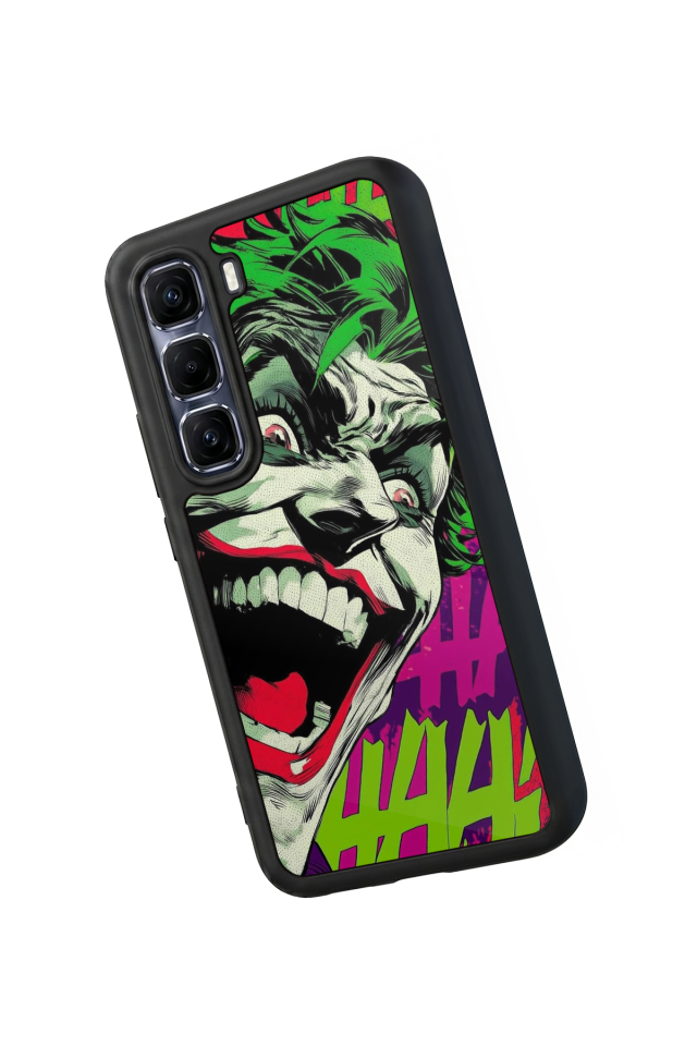 Infinix Hot 60 Pro Plus Uyumlu Joker Tasarımlı Glossy Premium Kılıf
