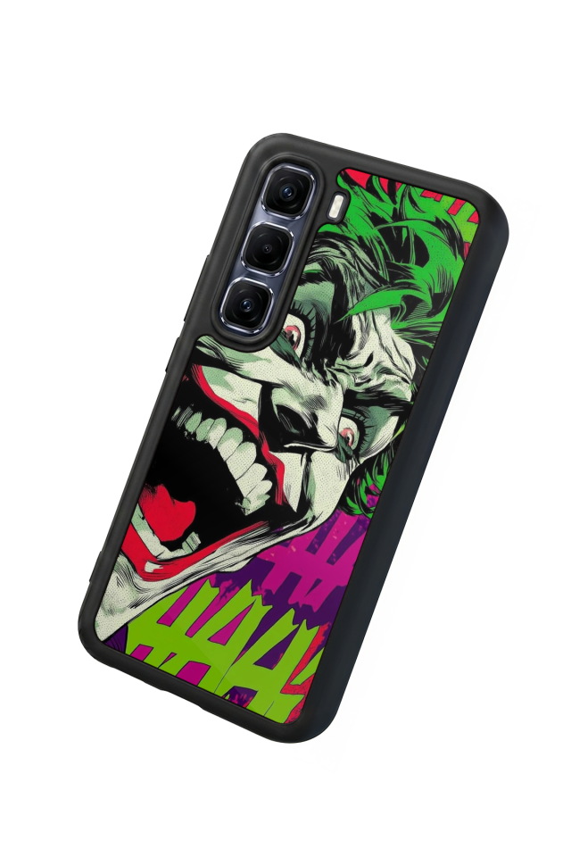 Infinix Hot 60 Pro Plus Uyumlu Joker Tasarımlı Glossy Premium Kılıf