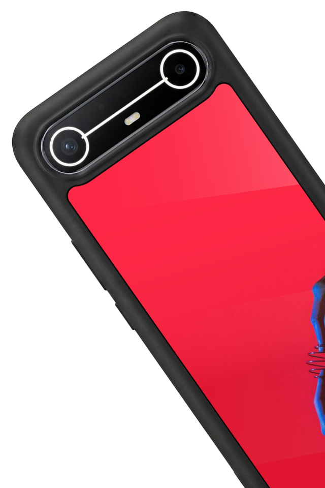 Tecno Spark Slim 5G Uyumlu Kirmizi Tasarımlı Glossy Premium Kılıf