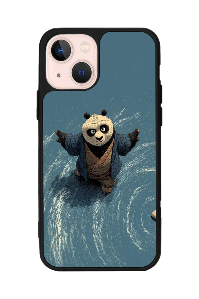 iPhone 15 Plus Uyumlu Kung Fu Panda Tasarımlı Glossy Premium Kılıf