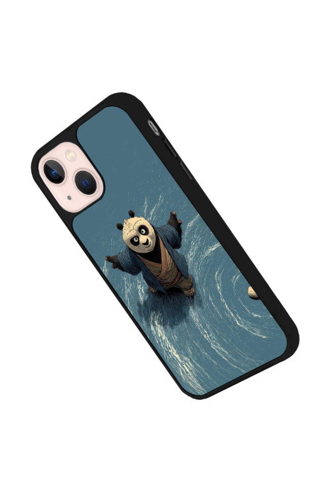 iPhone 15 Plus Uyumlu Kung Fu Panda Tasarımlı Glossy Premium Kılıf