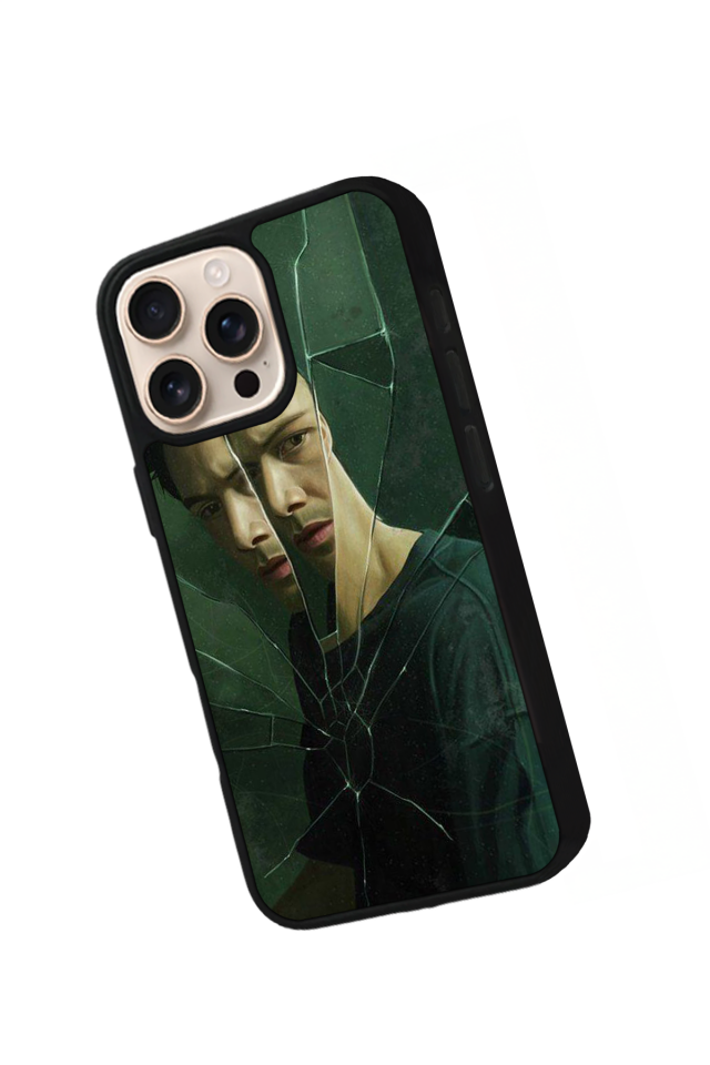 iPhone 14 Pro Uyumlu MatriiPhone 14 Pro Tasarımlı Glossy Premium Kılıf