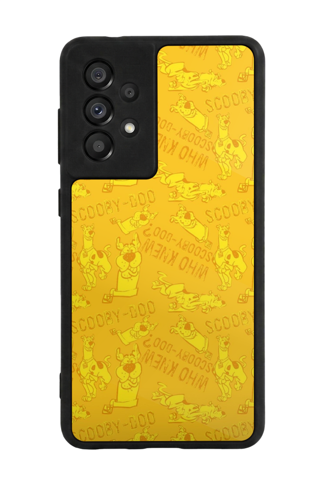 Samsung Galaxy A73 Uyumlu Scooby Doo Tasarımlı Glossy Premium Kılıf