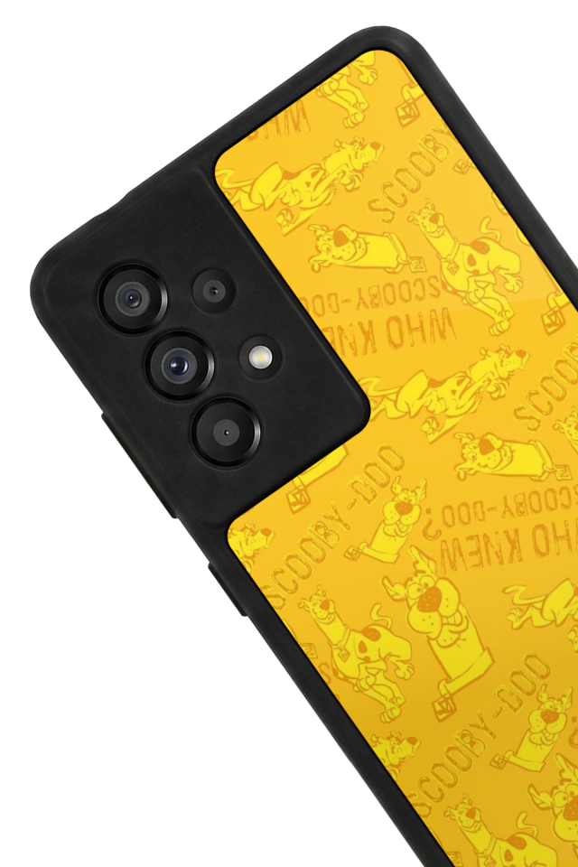 Samsung Galaxy A73 Uyumlu Scooby Doo Tasarımlı Glossy Premium Kılıf