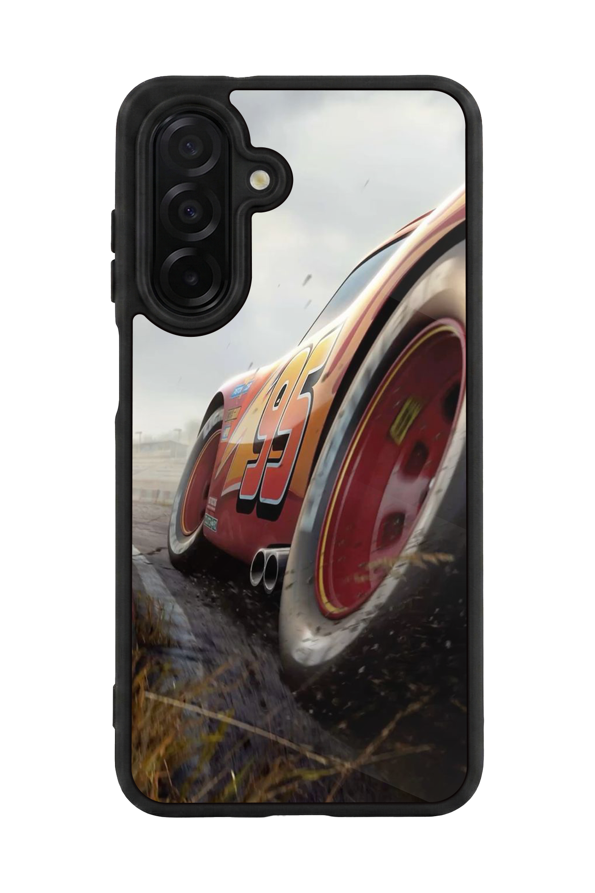 Samsung Galaxy A36 Uyumlu Şimsek McQueen Tasarımlı Glossy Premium Kılıf