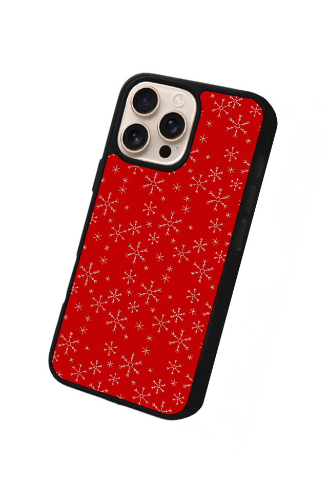 iPhone 14 Pro Max Uyumlu Yilbasi Christmas Tasarımlı Glossy Premium Kılıf