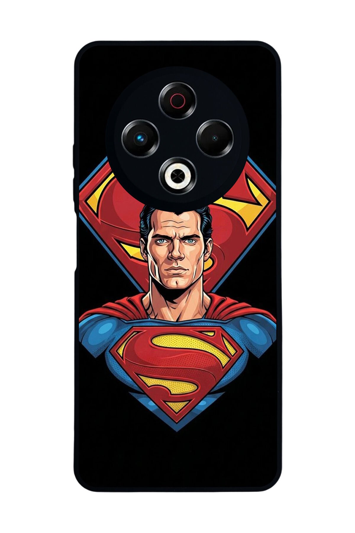 Tecno Spark 30 Uyumlu Superman Tasarımlı Glossy Premium Kılıf