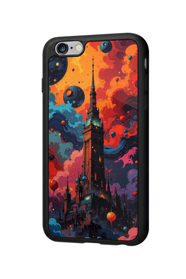 iPhone 6 Plus Uyumlu Abstract Tasarımlı Glossy Premium Kılıf