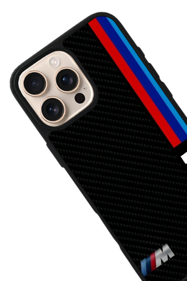 iPhone 16 Pro Max Uyumlu BMW Tasarımlı Glossy Premium Kılıf