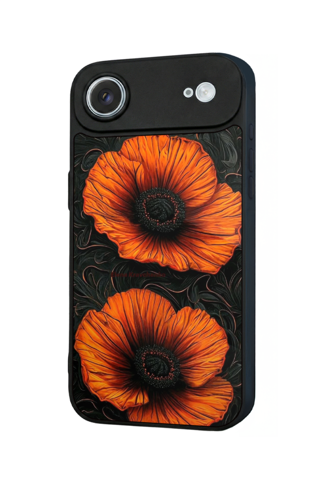 iPhone 17 Air Uyumlu Botanik Tasarımlı Glossy Premium Kılıf