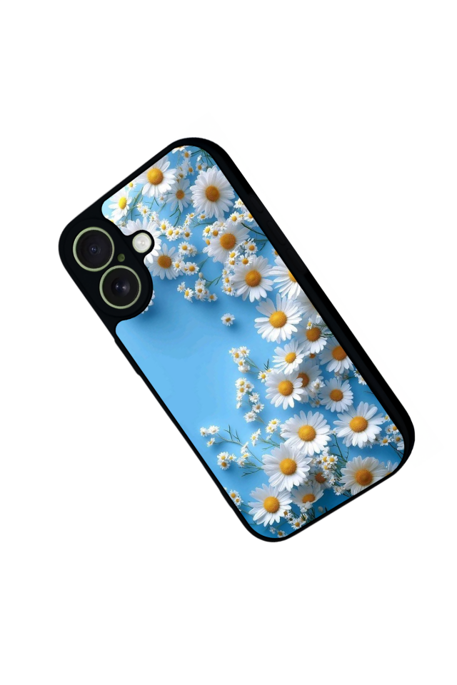 iPhone 17 Uyumlu Cicek Tasarımlı Glossy Premium Kılıf