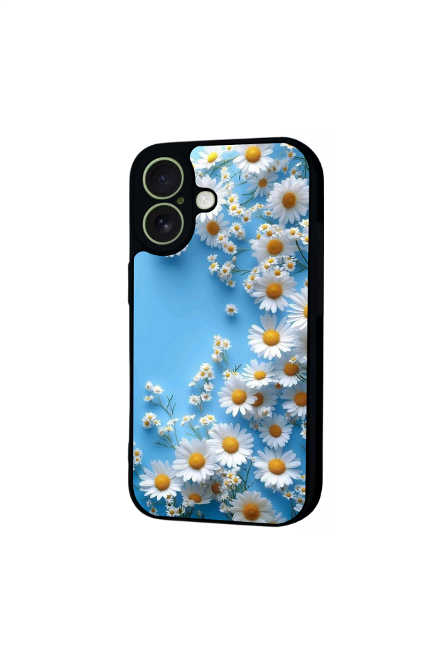 iPhone 17 Uyumlu Cicek Tasarımlı Glossy Premium Kılıf