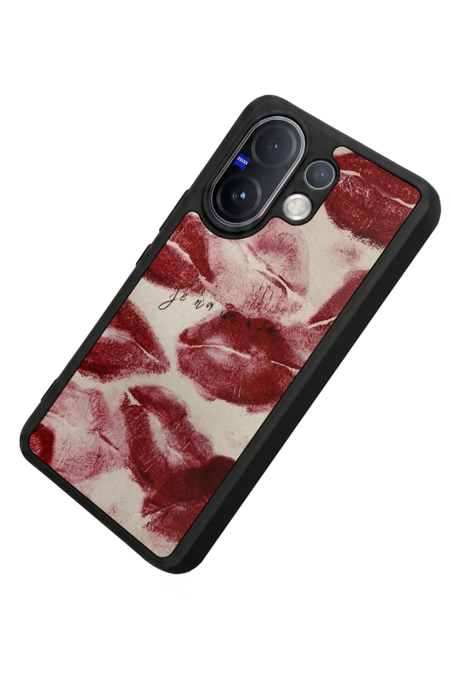 Vivo V60 Uyumlu Dudak Tasarımlı Glossy Premium Kılıf
