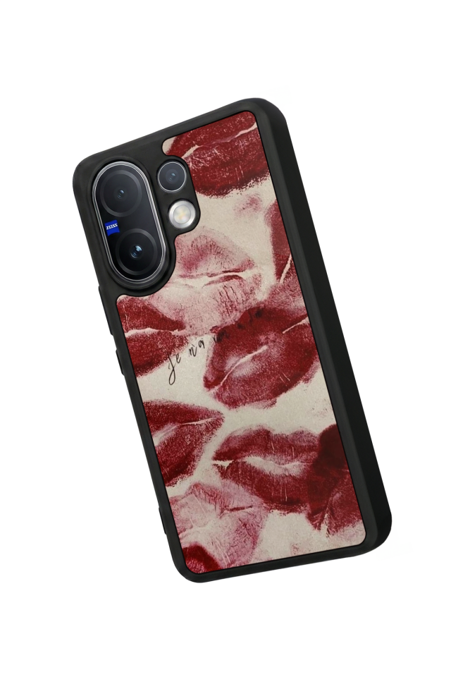 Vivo V60 Uyumlu Dudak Tasarımlı Glossy Premium Kılıf