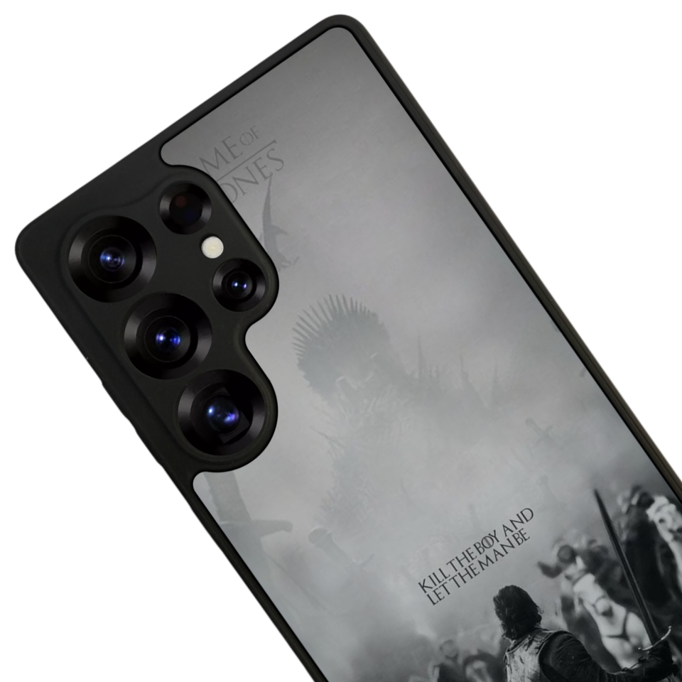 Samsung Galaxy S25 Ultra Uyumlu GameOfThrones Tasarımlı Glossy Premium Kılıf