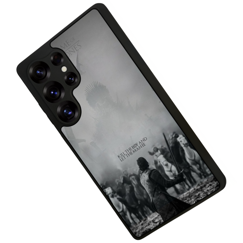 Samsung Galaxy S25 Ultra Uyumlu GameOfThrones Tasarımlı Glossy Premium Kılıf