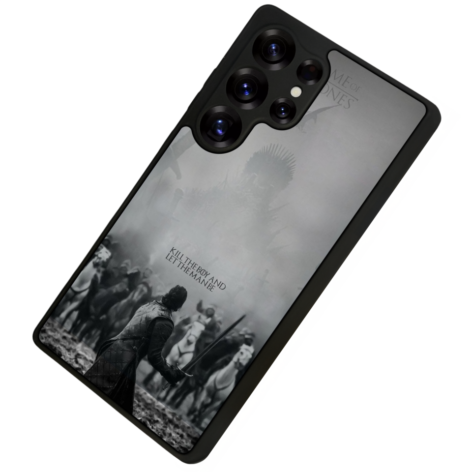 Samsung Galaxy S25 Ultra Uyumlu GameOfThrones Tasarımlı Glossy Premium Kılıf