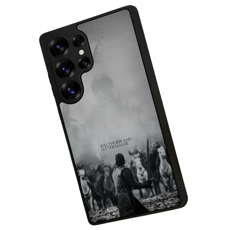 Samsung Galaxy S25 Ultra Uyumlu GameOfThrones Tasarımlı Glossy Premium Kılıf