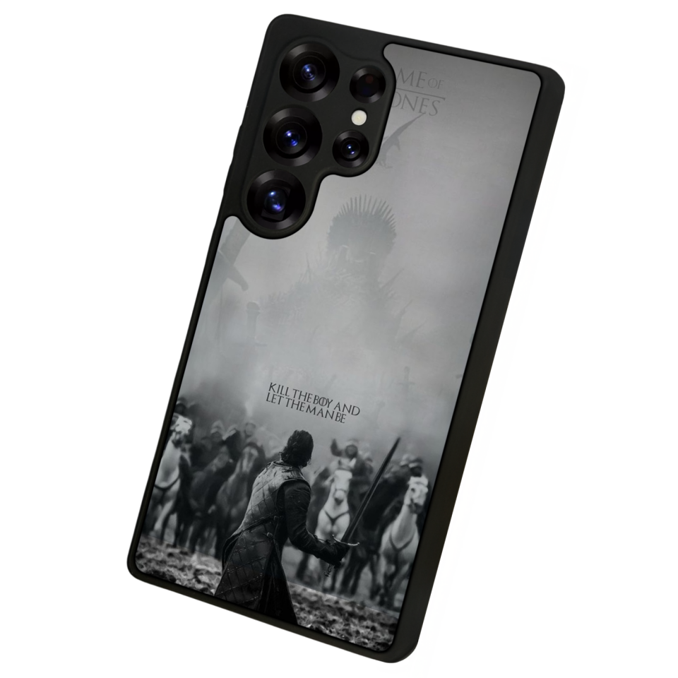 Samsung Galaxy S25 Ultra Uyumlu GameOfThrones Tasarımlı Glossy Premium Kılıf