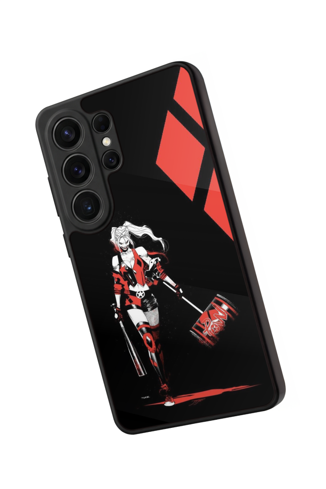 Samsung Galaxy S26 Ultra Uyumlu HarleyQueen Tasarımlı Glossy Premium Kılıf