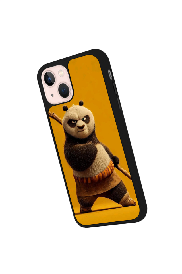 iPhone 15 Plus Uyumlu Kung Fu Panda Tasarımlı Glossy Premium Kılıf