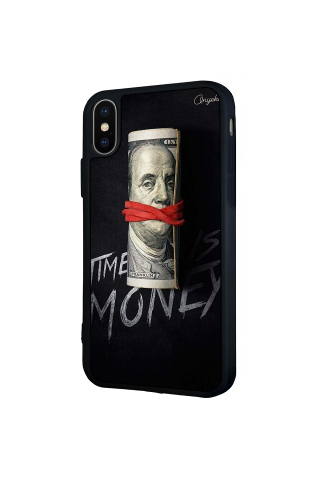 iPhone XS Max Uyumlu Para Tasarımlı Glossy Premium Kılıf