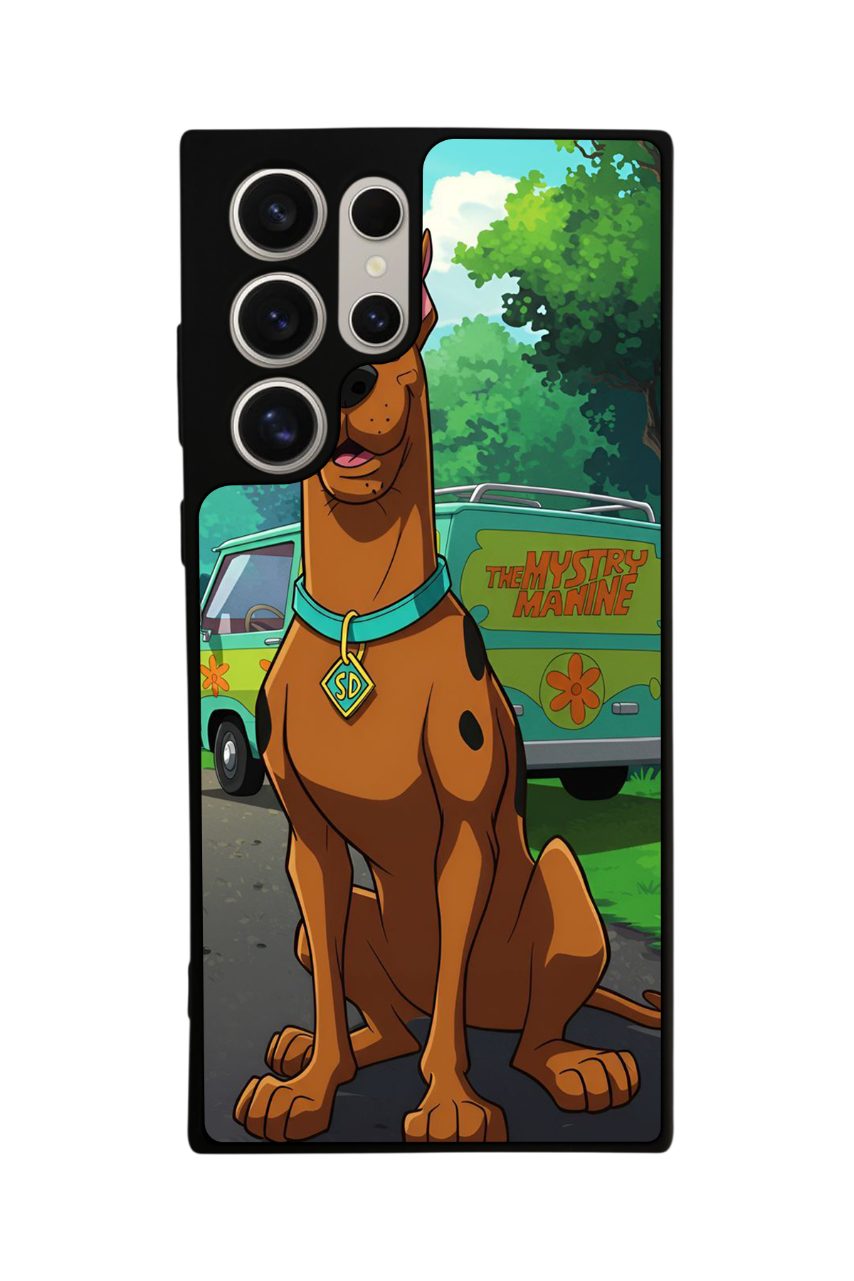 Samsung Galaxy S22 Ultra Uyumlu Scooby Doo Tasarımlı Glossy Premium Kılıf